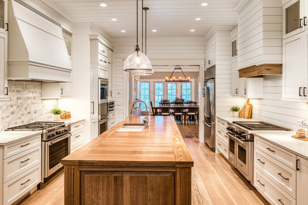 Imagem para o artigo: Farmhouse Kitchen Lighting: Avoid This Costly Mistake!