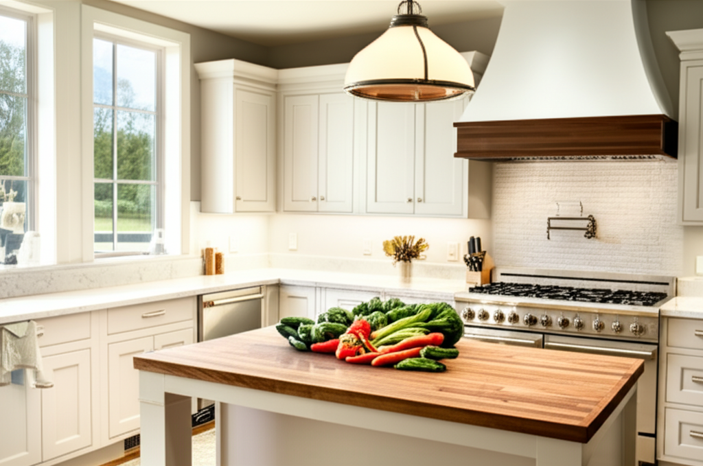 Imagem para o artigo: Farmhouse Kitchen Lighting: Is This Mistake Ruining Your Charm?