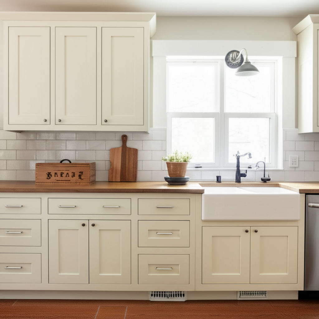 Imagem de destaque: Farmhouse Kitchen on a Budget: The ONE Thing You MUST Splurge On!