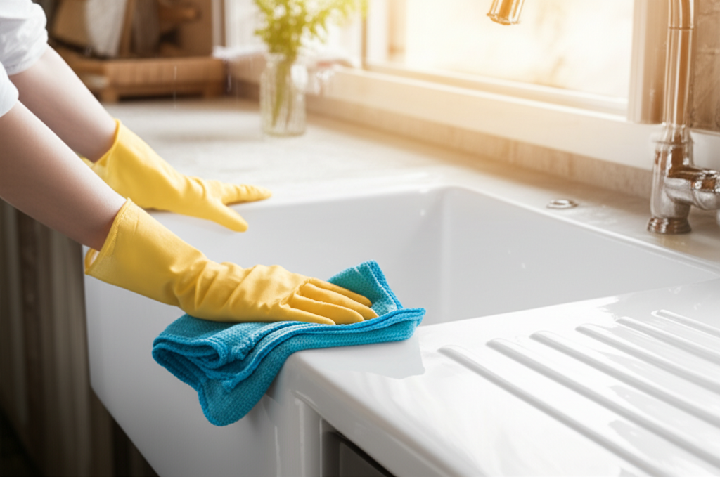 Imagem para o artigo: Farmhouse Kitchen Sinks: The Dirty Little Secret (and How to Fix It)